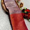 Premium Bridal Tissue Silk Saree with Intricate Zari Weave- DUAL COLOR (1)