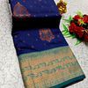 Premium Meena work Soft Silk Saree weddings, festivals, traditional Wear - R BLUE (2)