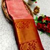 Premium Bridal Tissue Silk Saree with Intricate Zari Weave - RED (2)