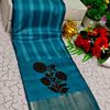 Traditional Look Malgudi Silk Saree Lightweight Silk Blend Saree - BLUE SHADE