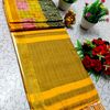 Classic South Indian Varnika Silk Saree for Festive Grandeur - METALLIC SILVAR