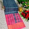 Traditional Look Malgudi Silk Saree Lightweight Silk Blend Saree - NORMAL  BLUE