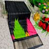 Traditional Look Malgudi Silk Saree Lightweight Silk Blend Sare - BLACK