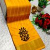 Traditional Look Malgudi Silk Saree Lightweight Silk Blend Saree - GOLD COLOUR (1)