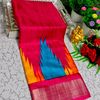 Traditional Look Malgudi Silk Saree Lightweight Silk Blend Saree - RUBY COLOUR (6)
