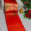 Bridal silk gold silvar and copper zari weave and wedding art silk suba muhurtha pattu sarees - RED (4)