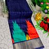 Traditional Look Malgudi Silk Saree Lightweight Silk Blend Saree - R BLUE