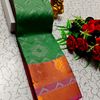 Soft silk fancy best quality poontamil soft silk sarees - DARK GREEN (7)