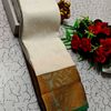 Soft silk fancy best quality poontamil soft silk sarees - WHITE