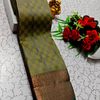 Soft silk fancy best quality poontamil soft silk sarees - BROWN (2)
