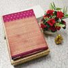 1000 Butta premium Soft Silk Saree weddings, festivals, traditional Wear - MERUN (1)