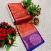 Elegant  Fancy Butta Soft  Silk  Saree  Clearance  Sale - ORANGE