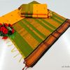 TRENDING KALIYANI COTTON SAREES FESTIVAL WEAR - YELLOW COLOR