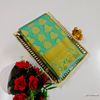 BRIDAL SILK GOLD SILVAR AND COPPER ZARI WEAVE AND WEDDING ART SILK SAREES - REXONA (2)