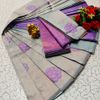 Kubera borderless elite bridal rapier fancy light weight silk type sarees function wear - LIGHT LAVENDER (2)