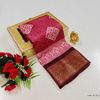 Dailywear cotton sarees premium look lightweight comfortable wear - LIGHT PINK (1)
