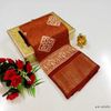 Dailywear cotton sarees premium look lightweight comfortable wear - BRONCE COLOUR (1)
