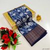 Dailywear cotton sarees premium look lightweight comfortable wear - LIGHT BLUE