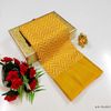 Dailywear cotton sarees premium look lightweight comfortable wear - YELLOW COLOR (3)