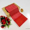 Dailywear cotton sarees premium look lightweight comfortable wear - RED (4)
