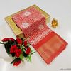 Dailywear cotton sarees premium look lightweight comfortable wear - CORAL COLOUR (1)