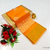 Dailywear cotton sarees premium look lightweight comfortable wear - YELLOW COLOR (5)