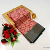 Dailywear cotton sarees premium look lightweight comfortable wear - TOMATO COLOUR (1)