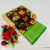 Dailywear cotton sarees premium look lightweight comfortable wear - COFEE BROWN (1)