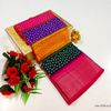 Dailywear cotton sarees premium look lightweight comfortable wear - MIXED ALL COLOR (4)