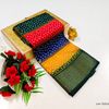 Dailywear cotton sarees premium look lightweight comfortable wear - MULTI COLOR (2)