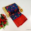 Dailywear cotton sarees premium look lightweight comfortable wear - PEACKOK BLUE (7)