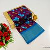 Dailywear cotton sarees premium look lightweight comfortable wear - PURPLE COLOUR (1)