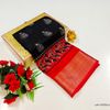 Dailywear cotton sarees premium look lightweight comfortable wear - BLACK (2)