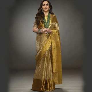 AMBANI  TISSUE SAREE
