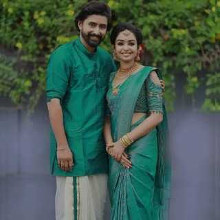 Couple Combo / Cotton Dhoti Shirt