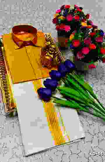 COUPLE COMBO MATCHING AND MATCHING TRADITIONAL SET - YELLOW