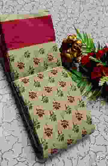 BANARASI POCHAMPALLY ALL OVER BODY SILVAR ZARI BUTTA DESIGN   FUNCTION WEAR SOFT SILK SAREES - LIGHT GREEN SHADE