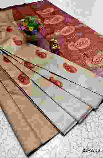 DIGITAL EMBROIDERY PRINTING COTTON SAREES - EMERALD COLOUR
