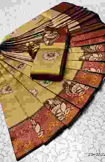ELITE BRIDAL PICK &PICK SILK SAREES AND WEDDING ART SILK SAREES - PARET GREEN (1)