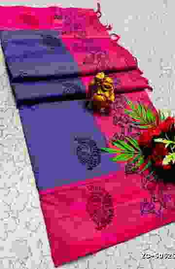 TRENDING KERALA SPECIAL FULL WORK EMBOSSED DIGITAL PRINTING TISSUE SAREE COLLECTIONS - WHITE (34)