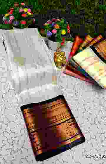TRENDY WEAR PATTU PAVADAI - RED
