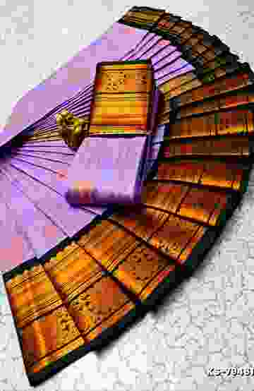 GEORGETTE  FANCY SOFT SILK SAREES - R BLUE