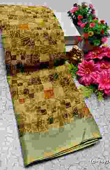 SOFT SILK FANCY BEST QUALITY POONTAMIL SOFT SILK SAREES - GRAY
