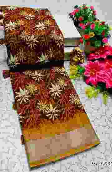 ELITE BRIDAL PICK &PICK SILK SAREES AND WEDDING ART SILK SAREES - PARET GREEN (1)