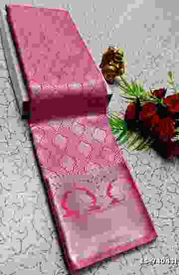 TRENDY WEAR PATTU PAVADAI - RED