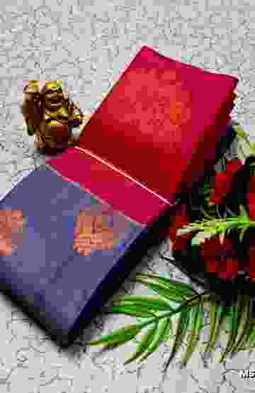 MODERN FANCY SOFT SILK SAREES WITH BUTTA DESIGN - NORMAL  BLUE (1)
