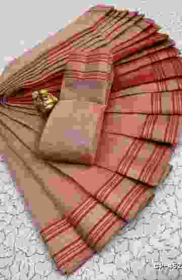 MODERN FANCY SOFT SILK SAREES WITH BUTTA DESIGN - PINK