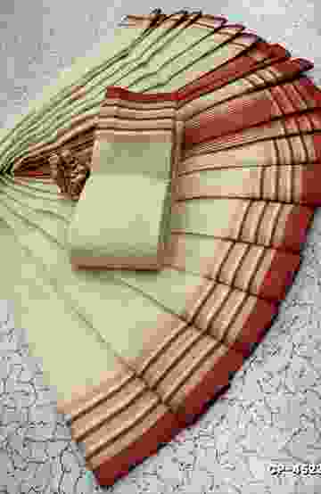 SOFT SILK FANCY BEST QUALITY POONTAMIL SOFT SILK SAREES - GREEN (2)