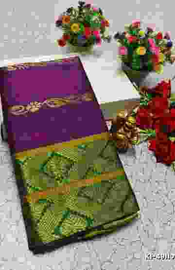 GEORGETTE  FANCY SOFT SILK SAREES - R BLUE