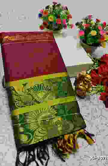 FESTIVAL AND FUNCTION WEAR TRADITIONAL KIDS PATTU PAVADAI STONE WORK DESIGN  - BABY PINK (1)